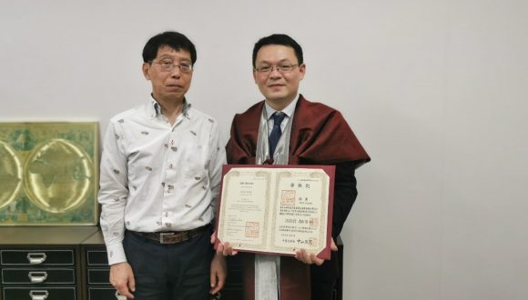 日中笹川医学奖学金项目攻读学位型研究员取得千叶大学博士学位！