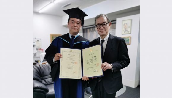 日中笹川医学奖学金项目攻读学位型研究员取得东京大学博士学位！